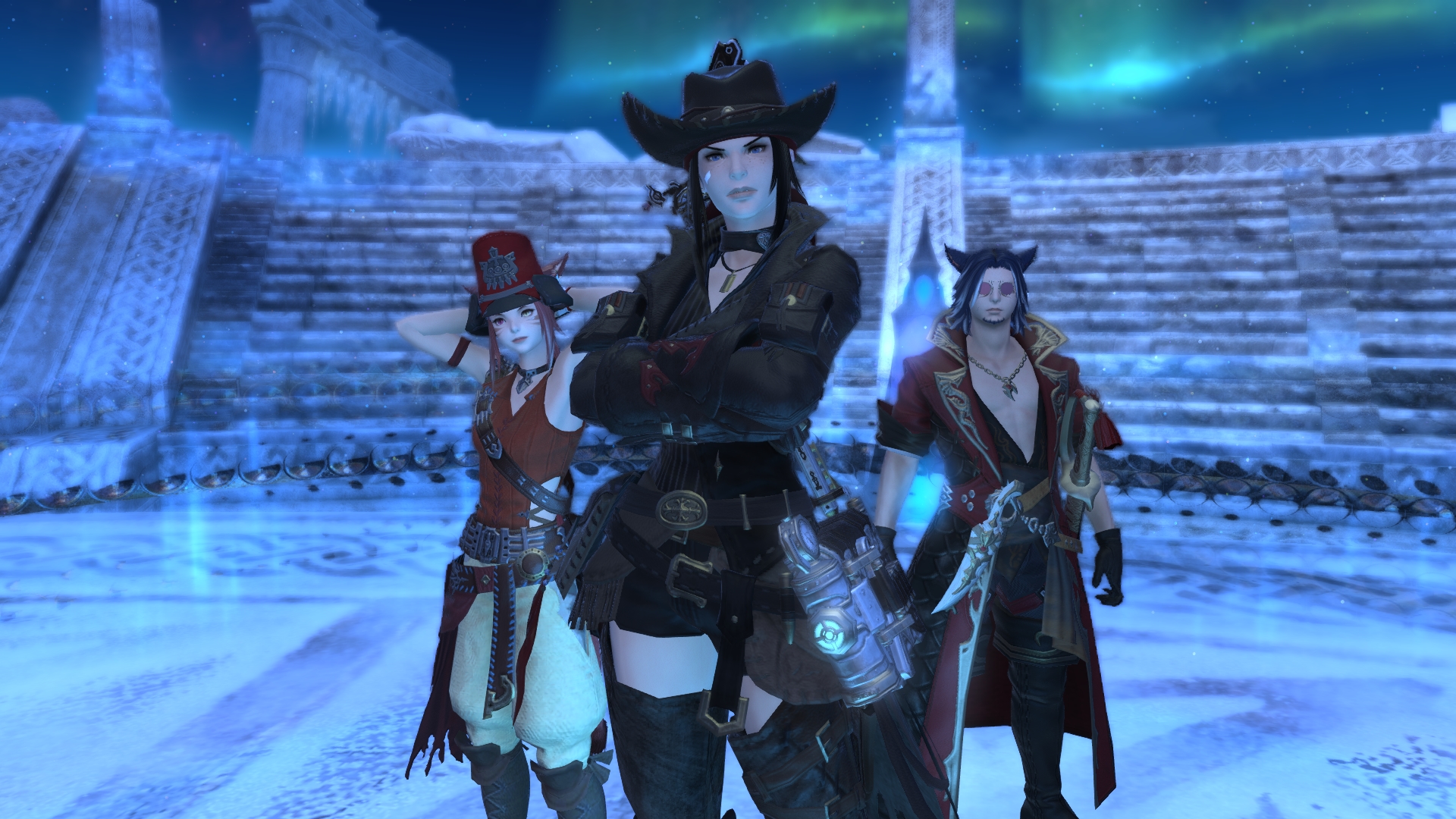 Trio Ice FFXIV